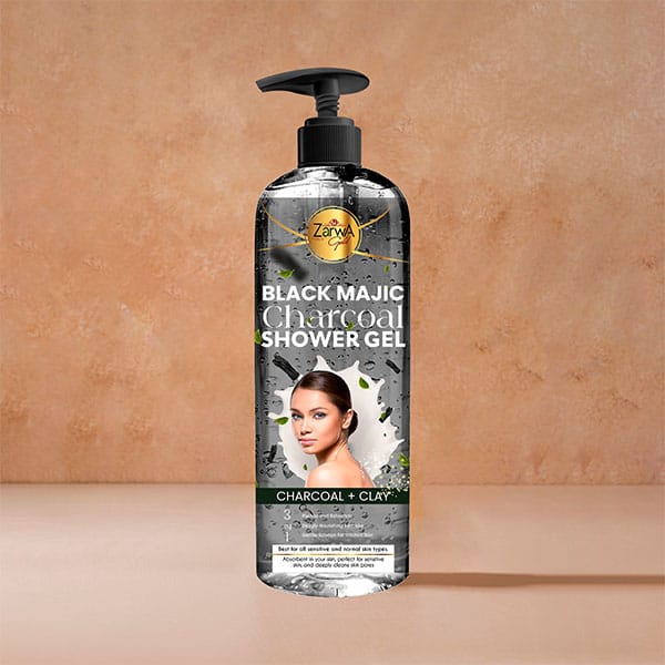 Blackmagic Charcoal Shower Gel