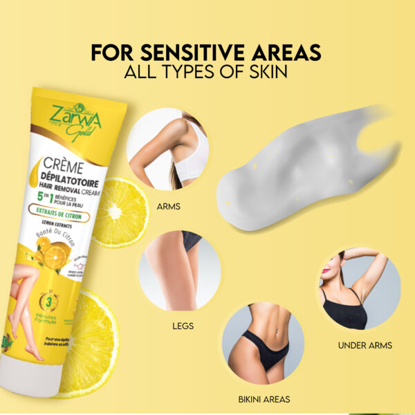 Hair Removal Cream Lemon - Image 2