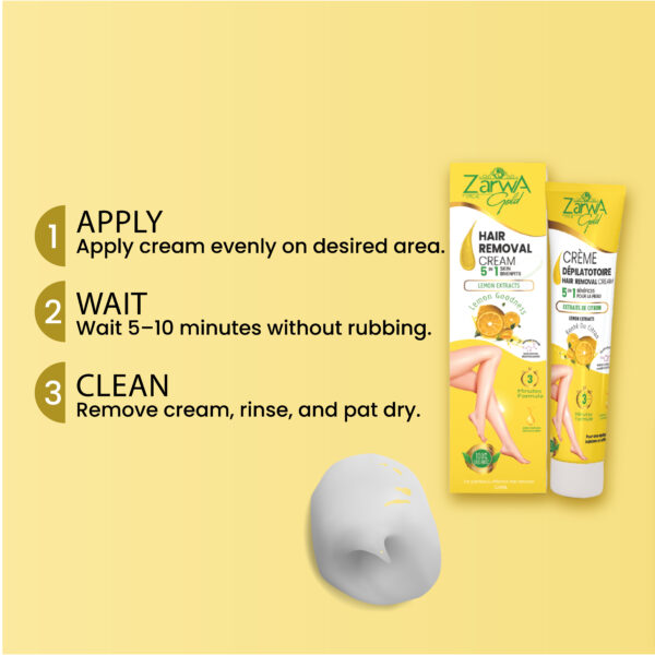Hair Removal Cream Lemon - Image 5