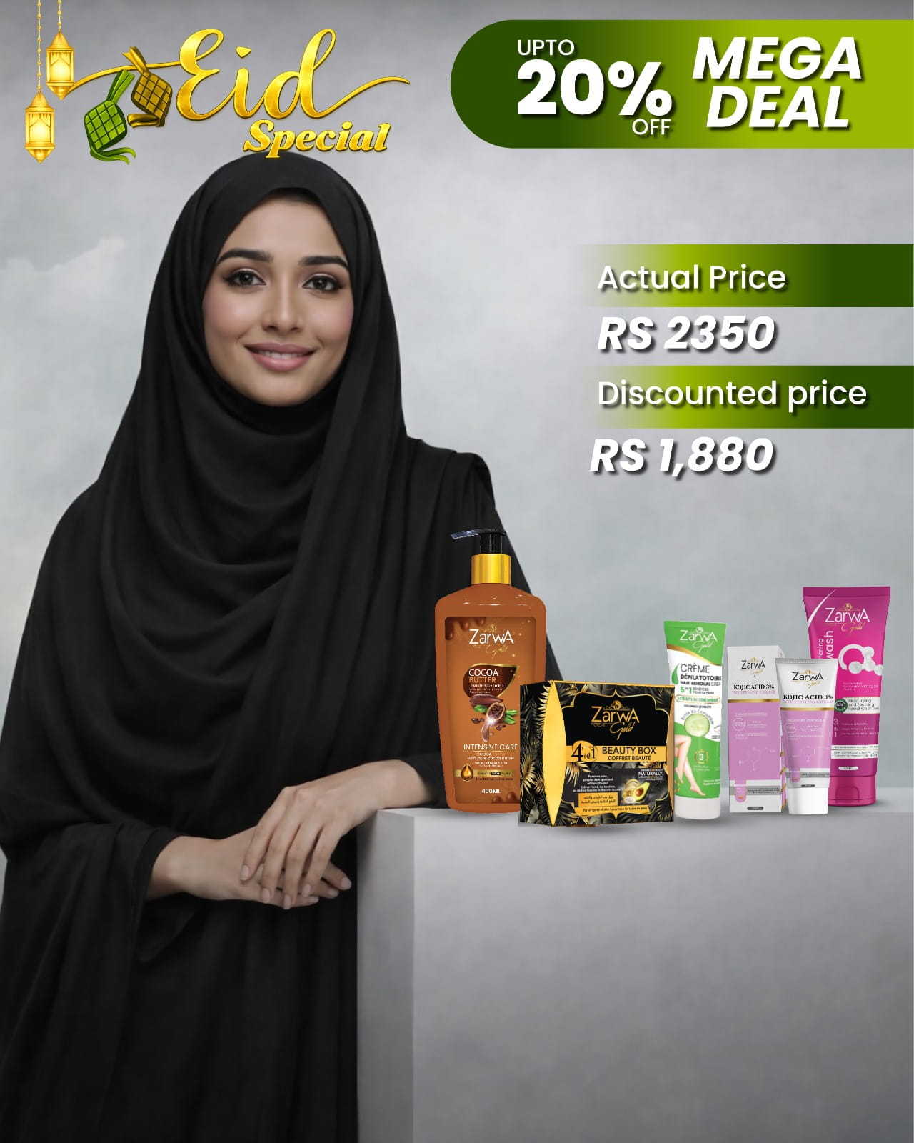 Zarwa Gold – Eid Special Mega Skincare Deal
