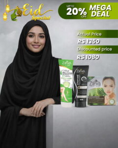 Zarwa Cosmetics Eid Special Mega Deal – 3-in-1 Skin Care Bundle