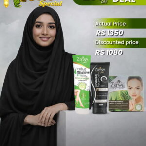 Zarwa Cosmetics Eid Special Mega Deal – 3-in-1 Skin Care Bundle