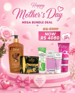 Mother’s Day Beauty Bundle Deal in Pakistan | Zarwa Gold Skincare Combo